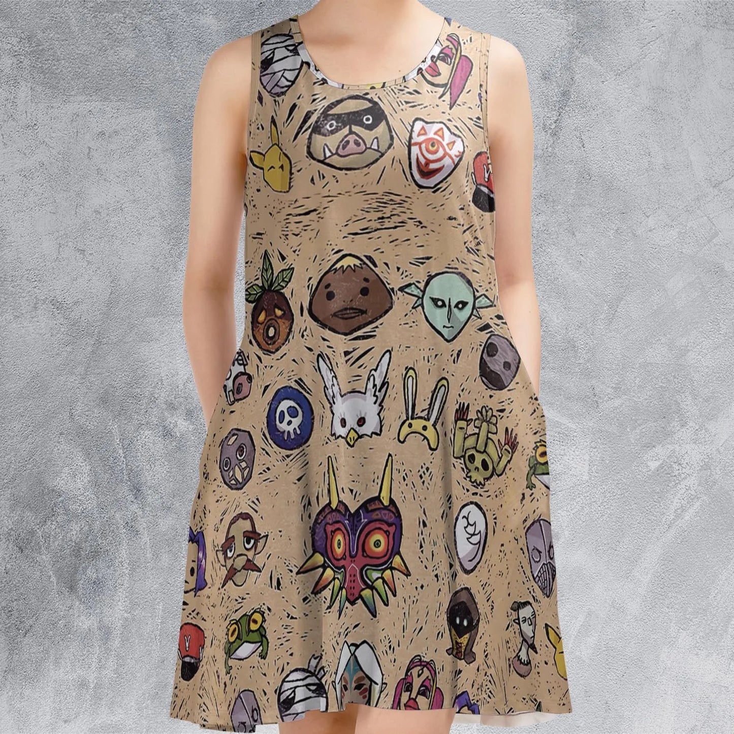 Sleeveless Dress - GJ8MWT9M