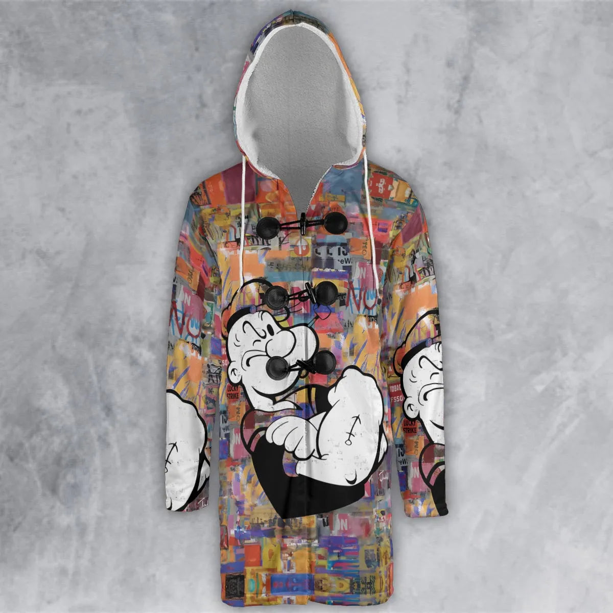 Hooded Cloak Coat - LW1XBHXE