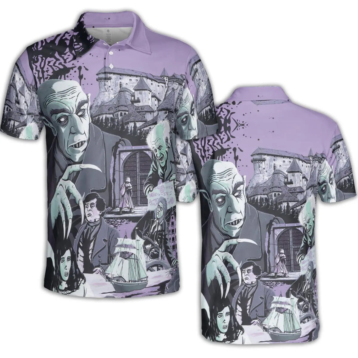 AOP Men/Women Polo Shirt - PDCQM7A7
