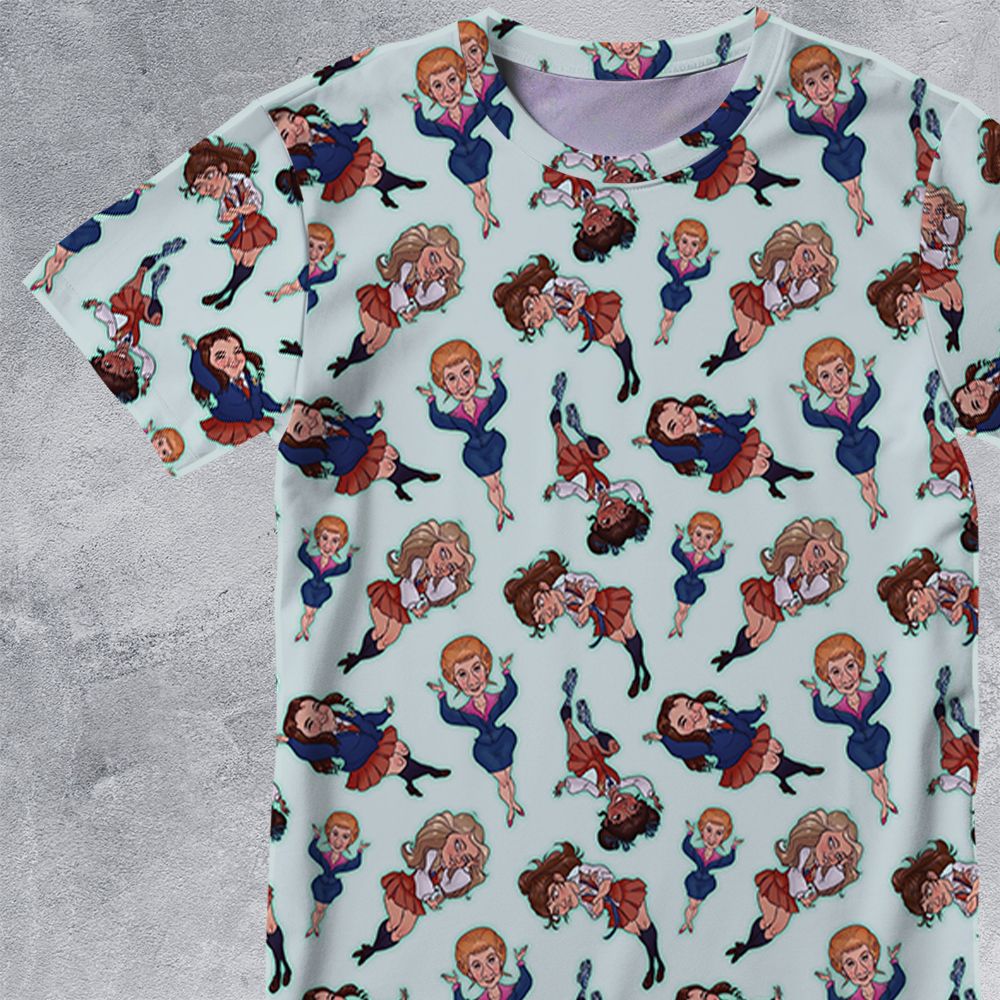 All-Over Print Unisex T-Shirt - PAVDB68T -  - 2