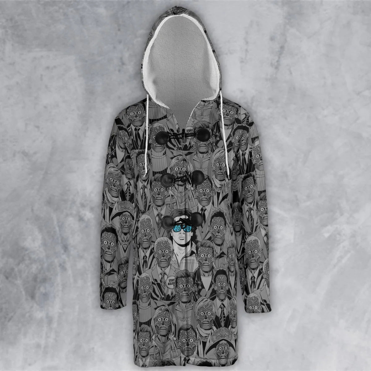 Hooded Cloak Coat - J7DCFLRW