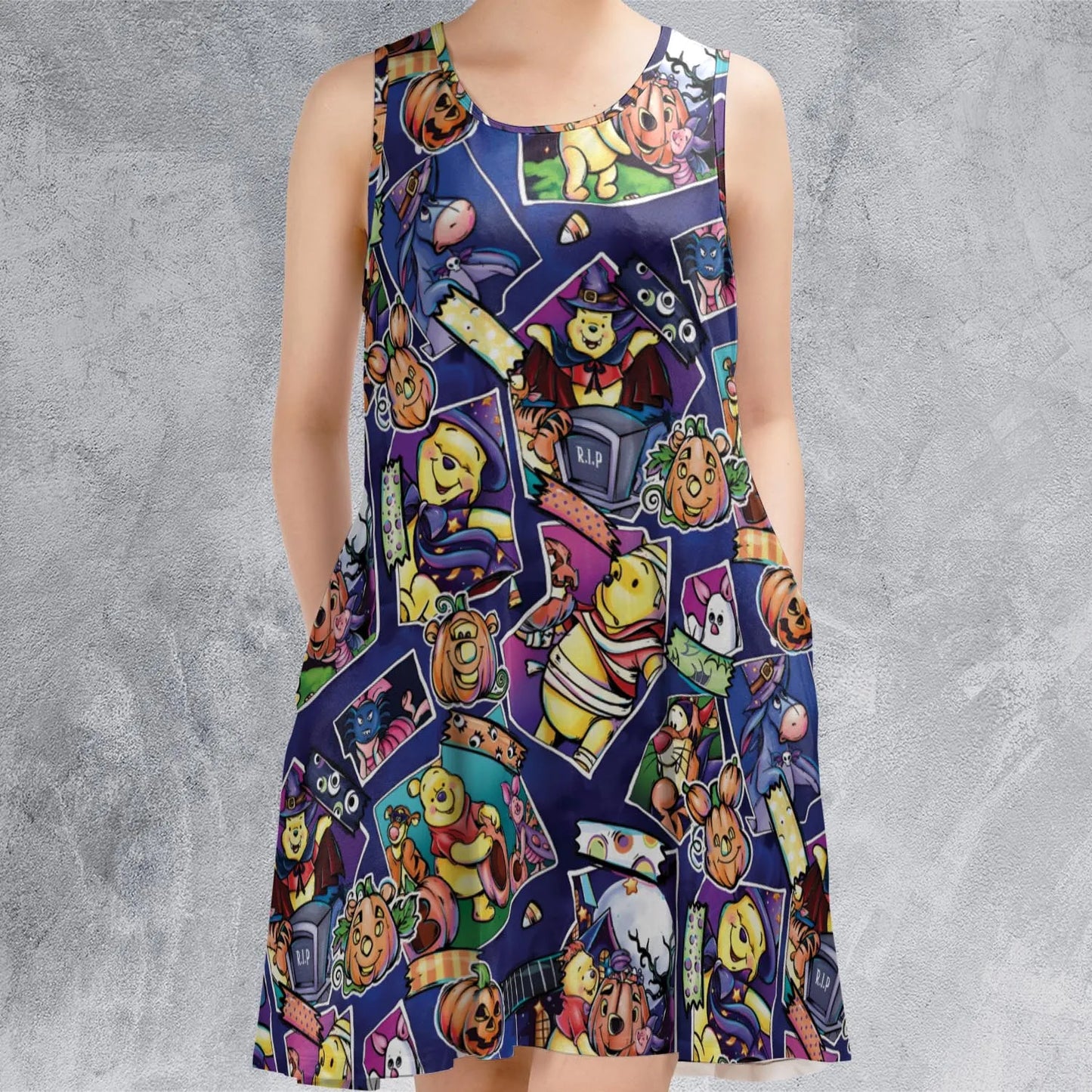 Sleeveless Dress - HNQ7R3W5
