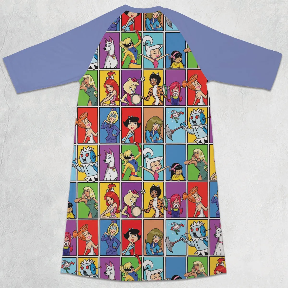3/4 Sleeve Raglan Dress - ECJKB79R