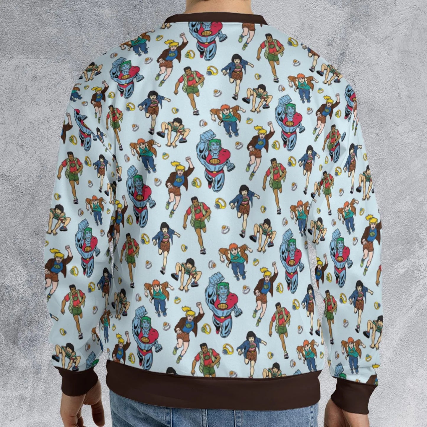 All-over Print Sweatshirt - PCU3CUD4