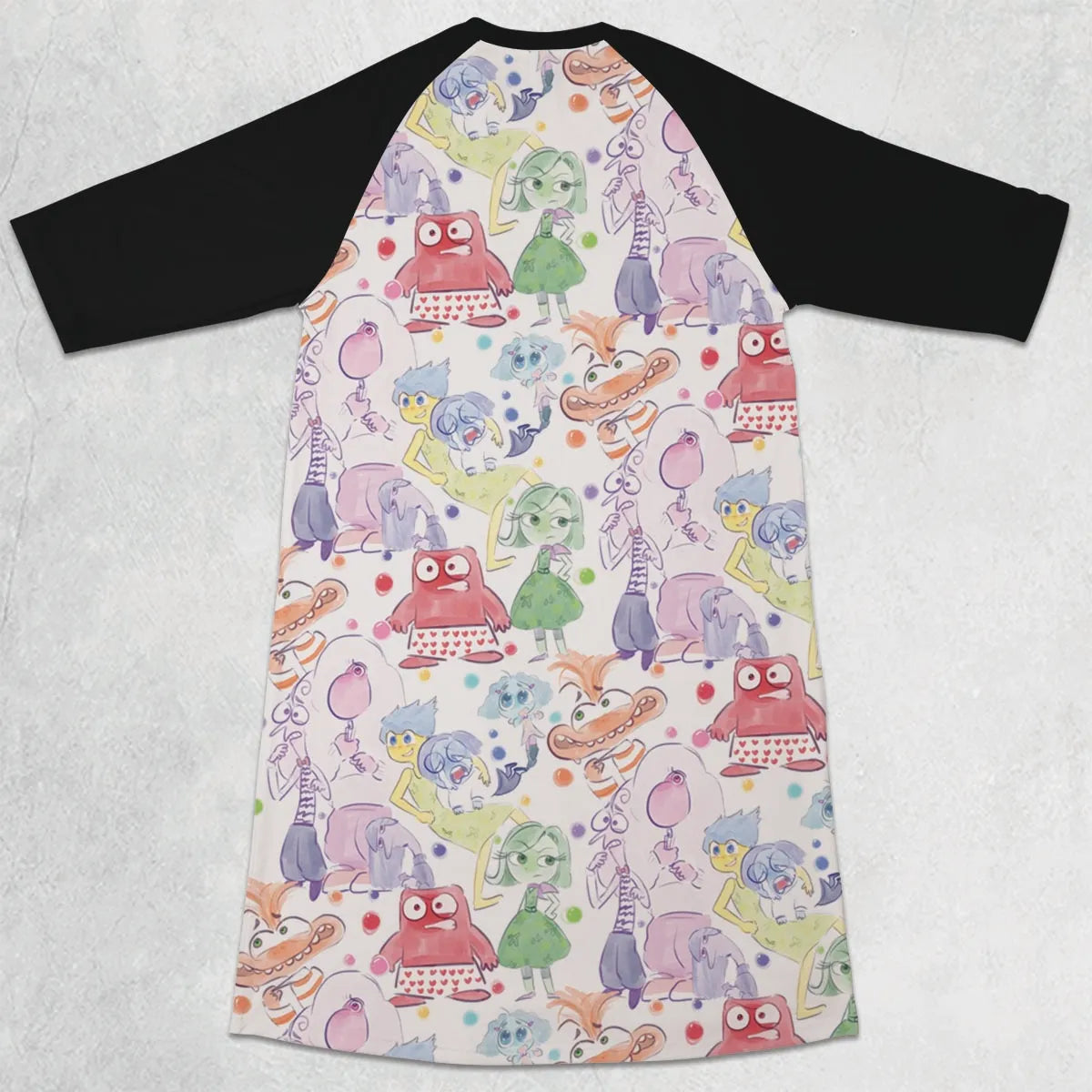 3/4 Sleeve Raglan Dress - B52AHTYV