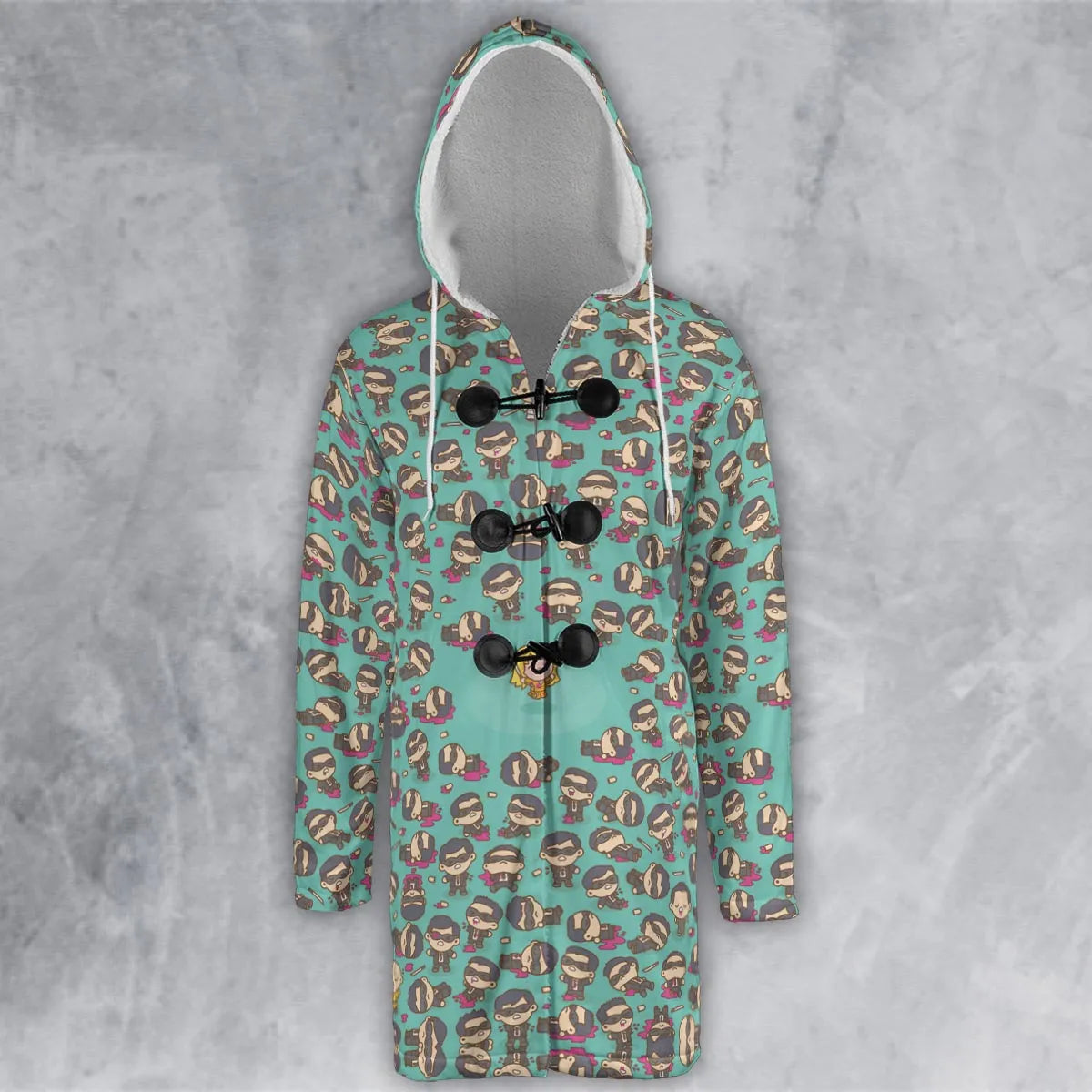 Hooded Cloak Coat - E7BET6RH
