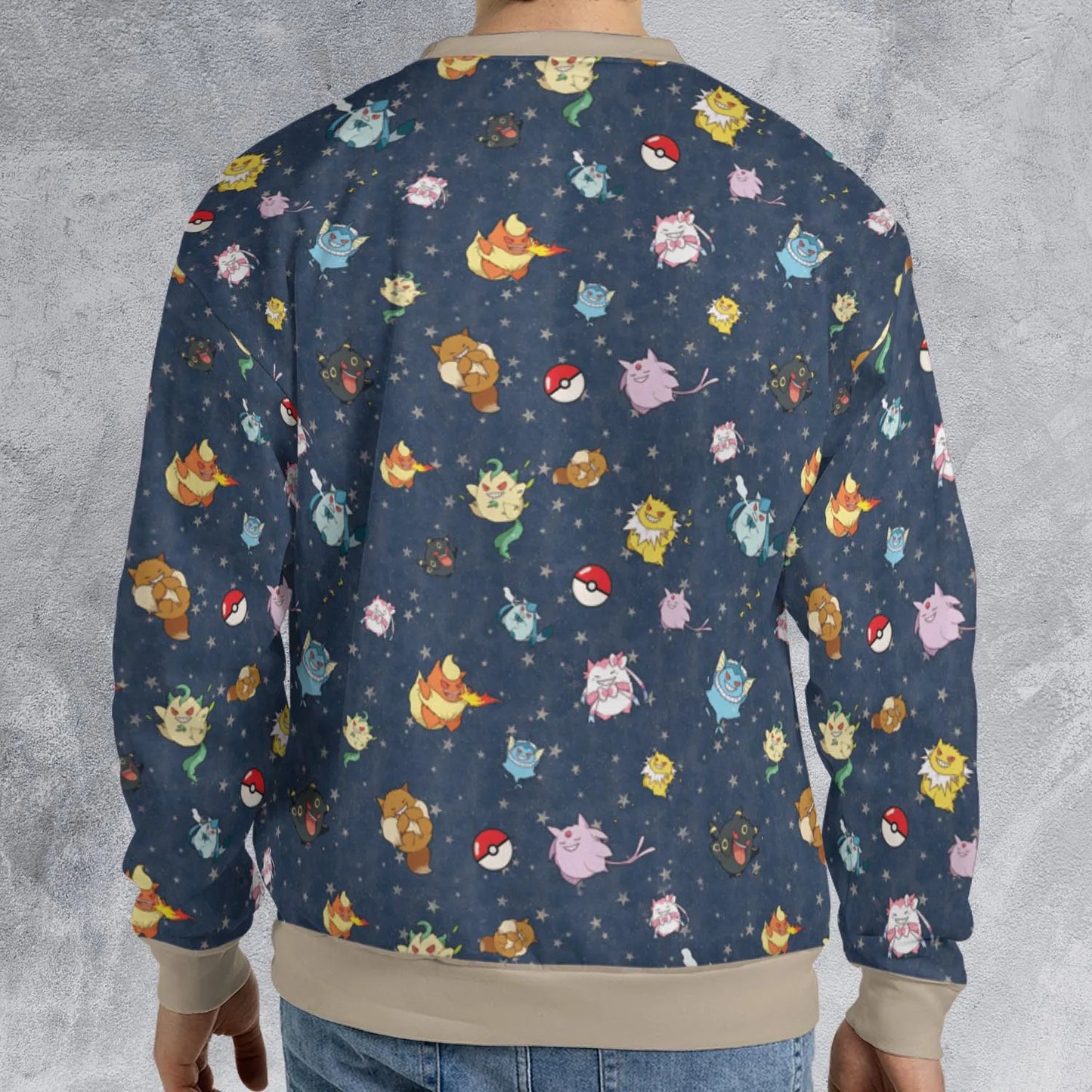 All-over Print Sweatshirt - EBHUNDW3