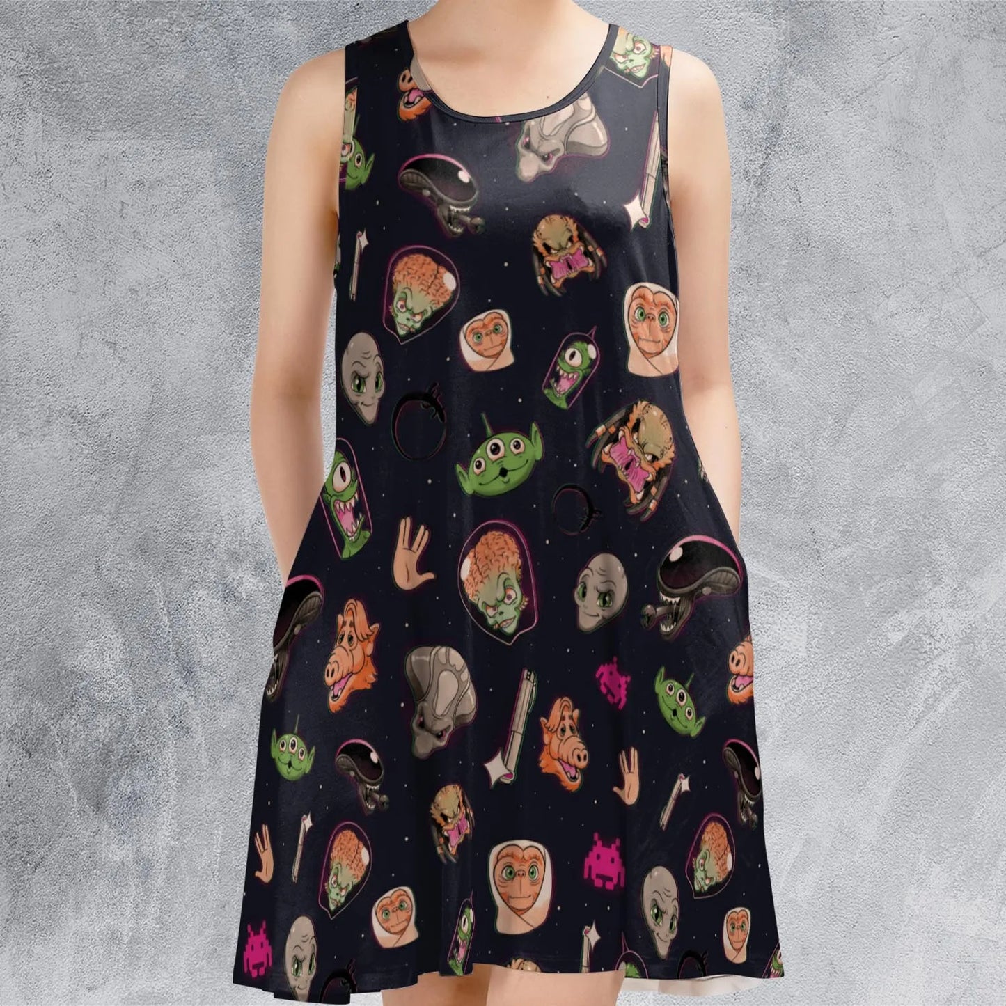 Sleeveless Dress - JZC9GF7S