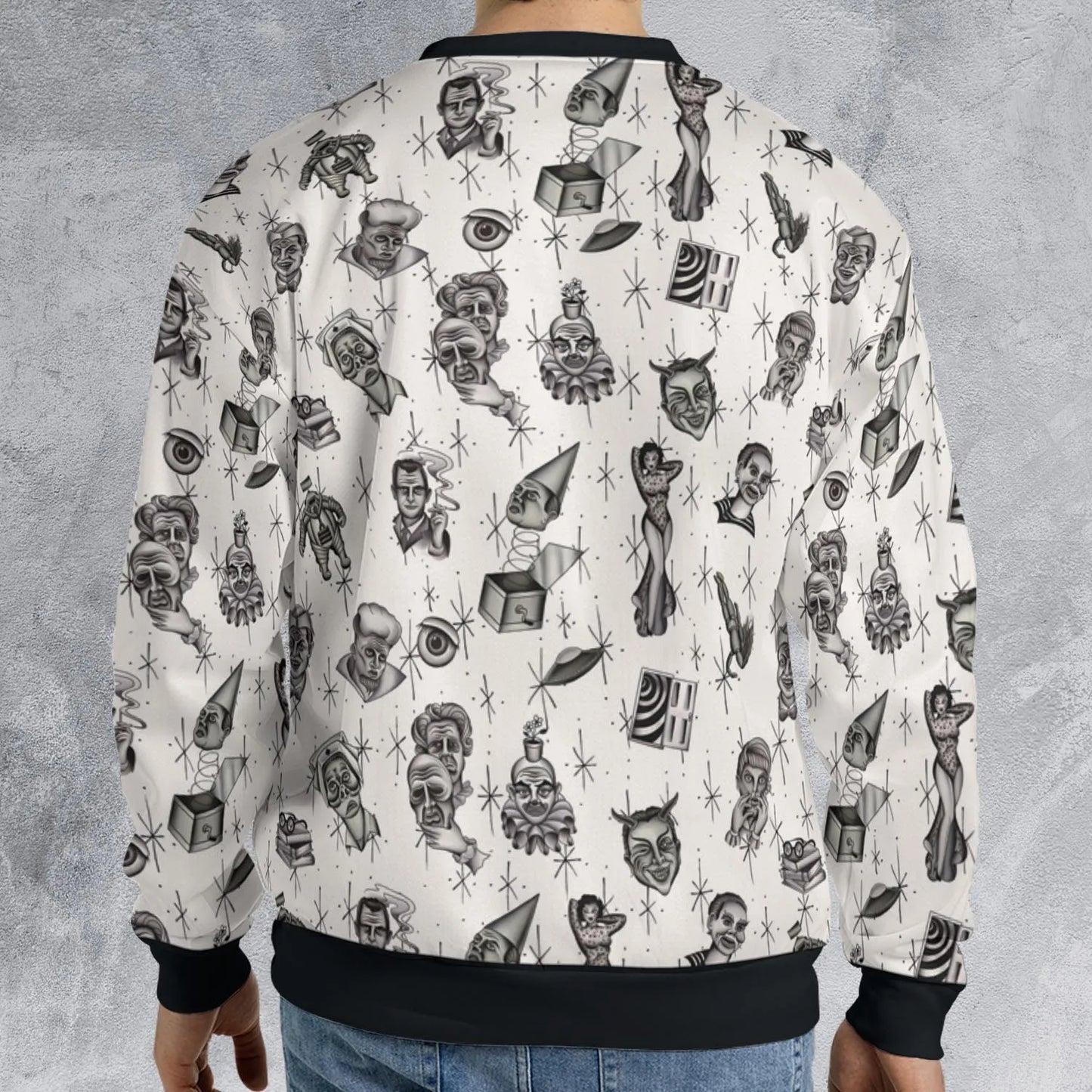 All-over Print Sweatshirt - AZELF6AV