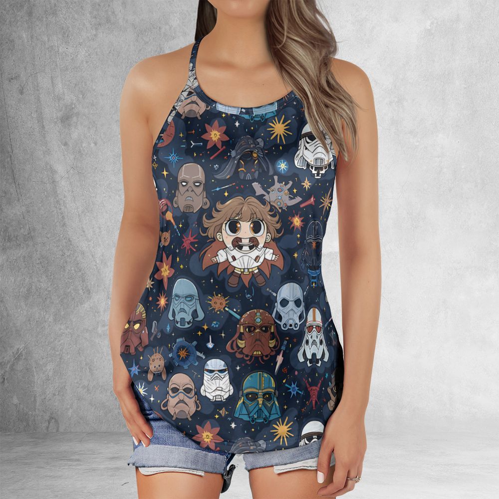 Criss Cross Tank Top - Z2FLMF22 -  - 2
