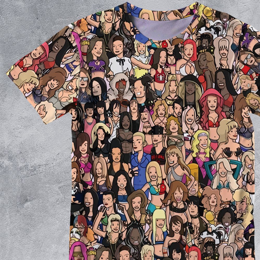 All-Over Print Unisex T-Shirt - PNZ9L8LB -  - 2