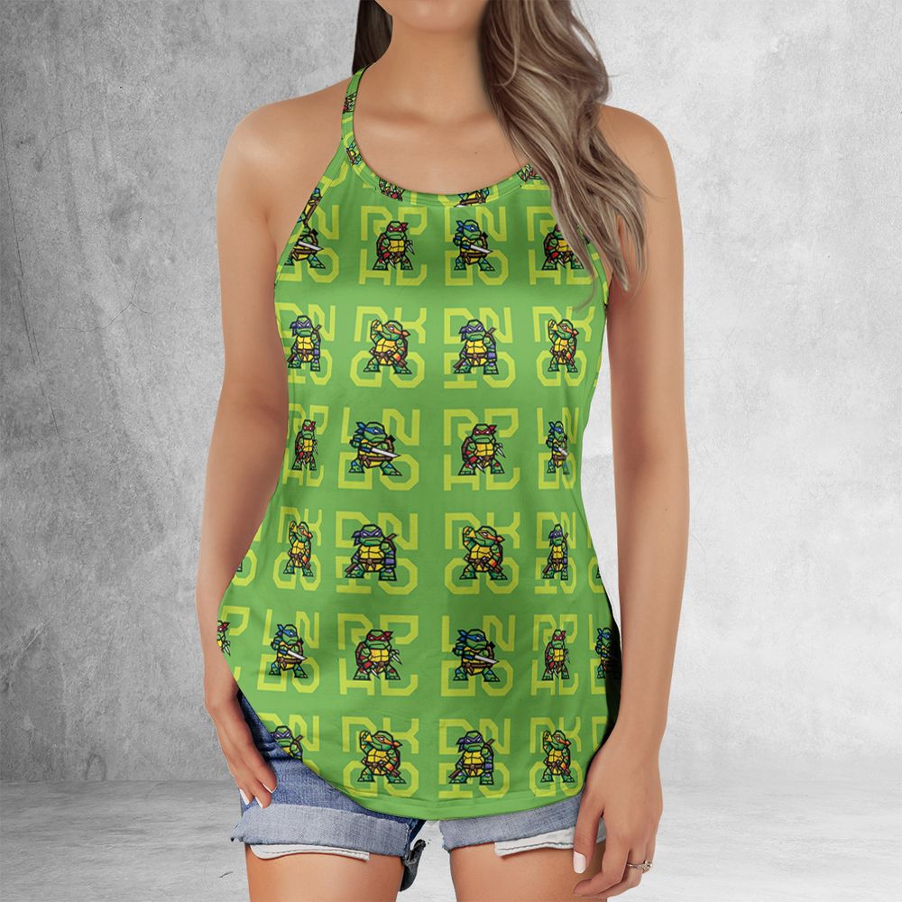 Criss Cross Tank Top -  - 2