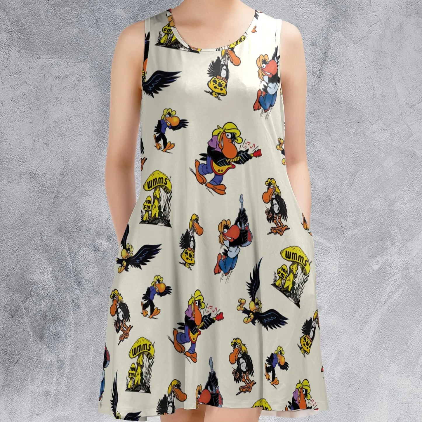Sleeveless Dress - 5X8DU3MF