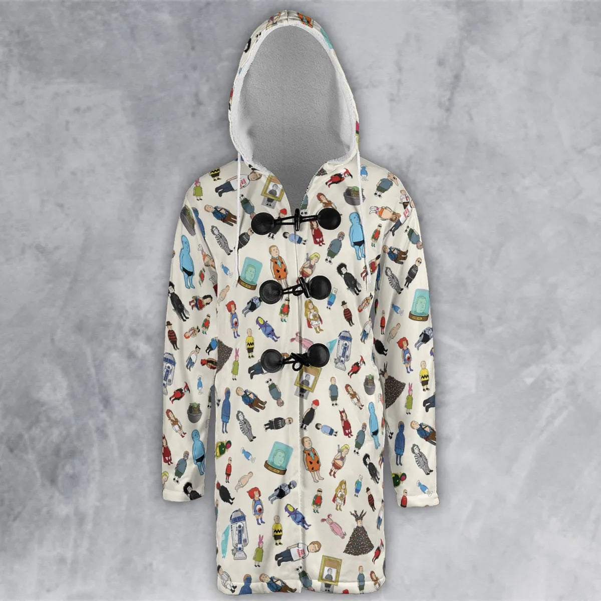 Hooded Cloak Coat - UT4BPCWB