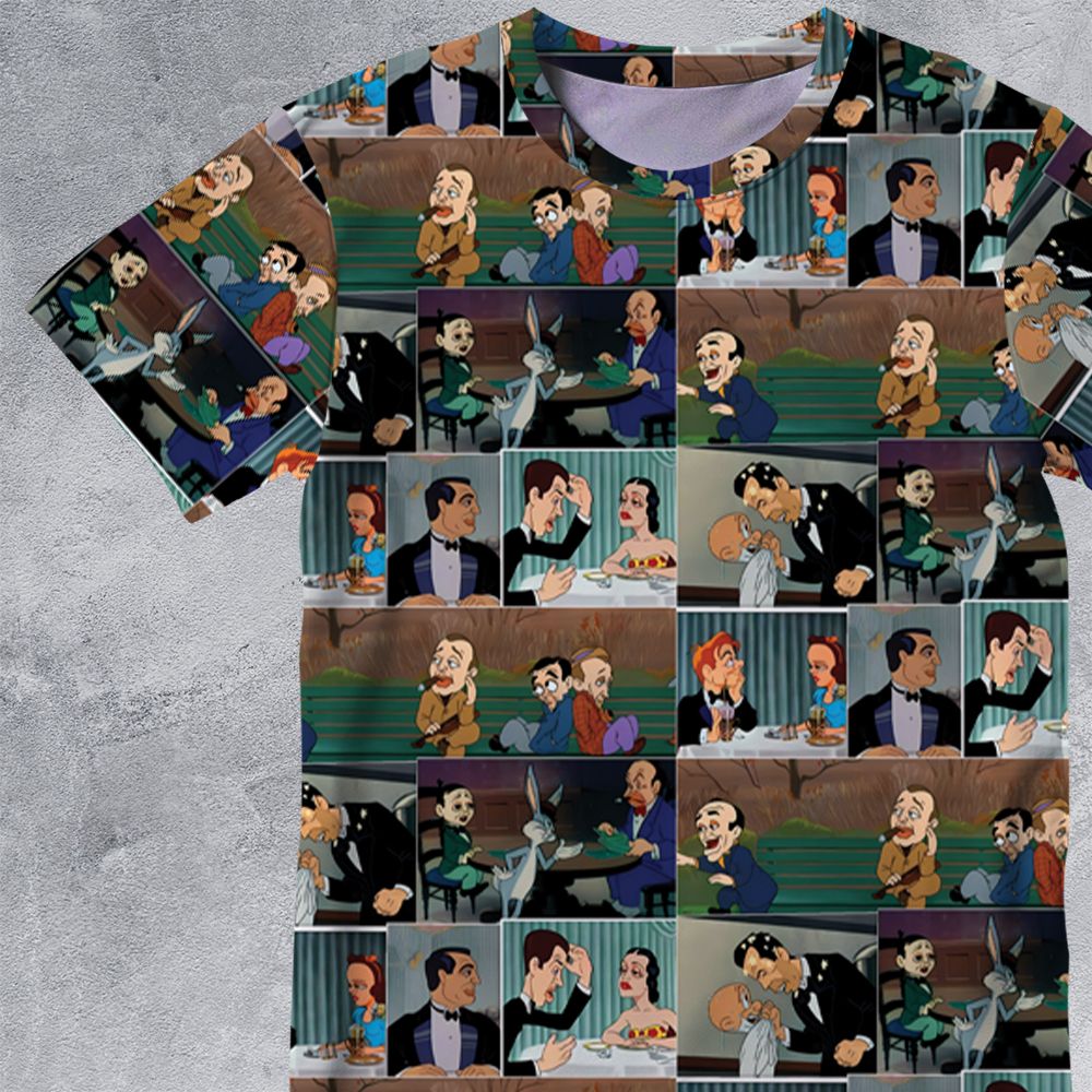 All-Over Print Unisex T-Shirt - T723NHA6 -  - 2