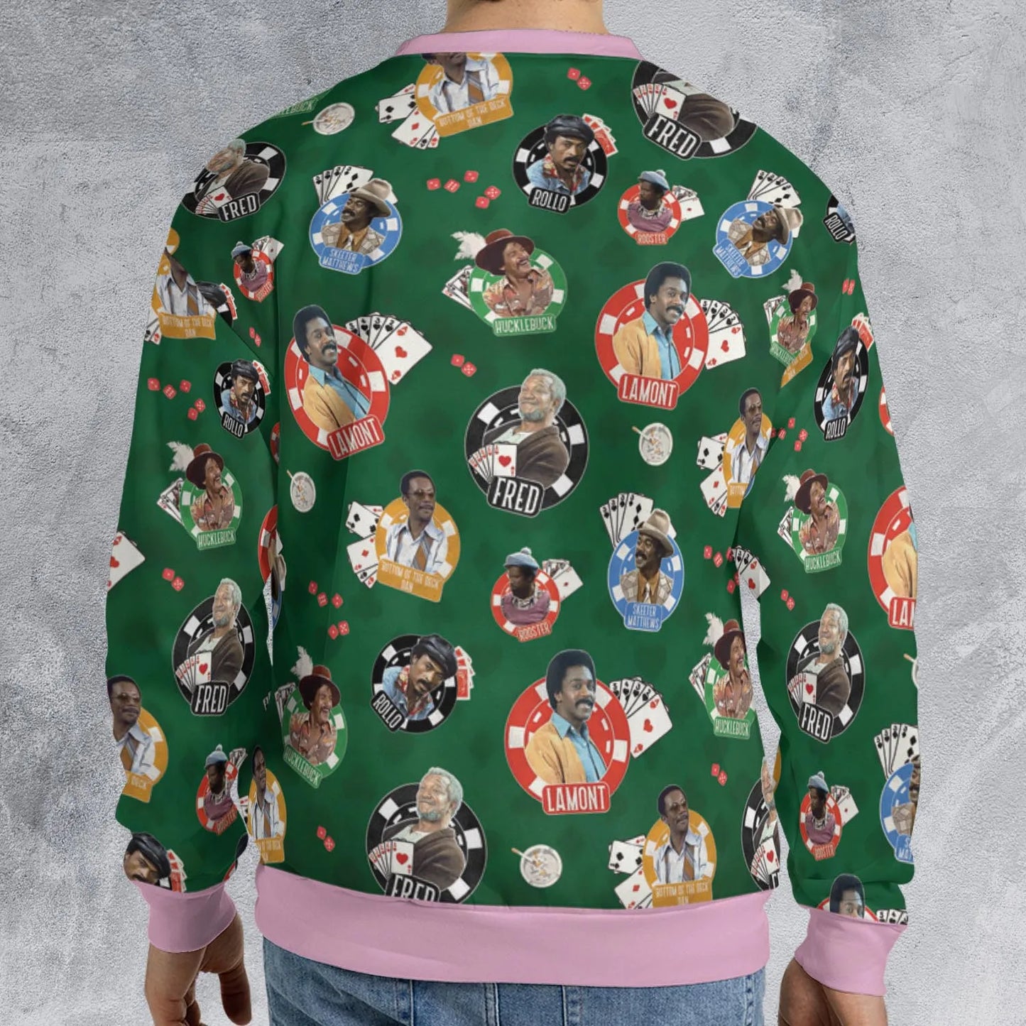 All-over Print Sweatshirt - DJXN678K