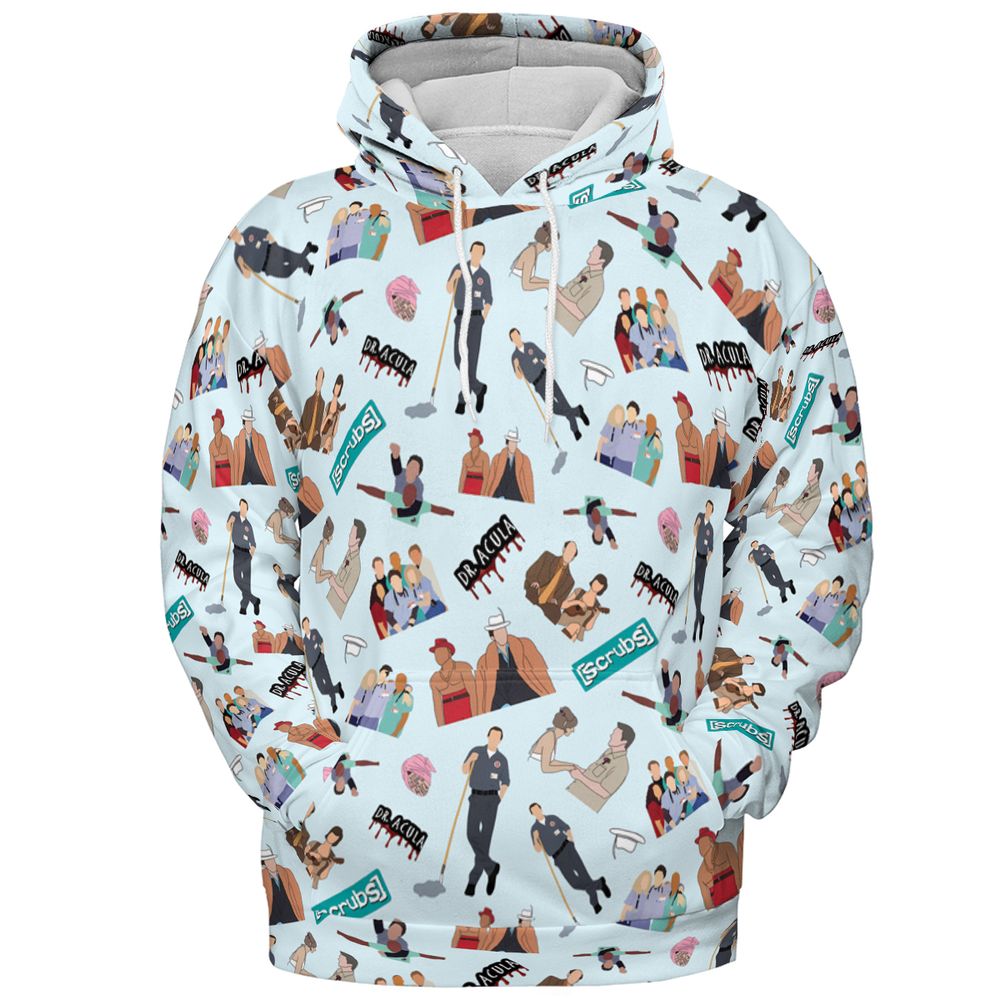 All-over Print Hoodie - RZSKD2HS -  - 2
