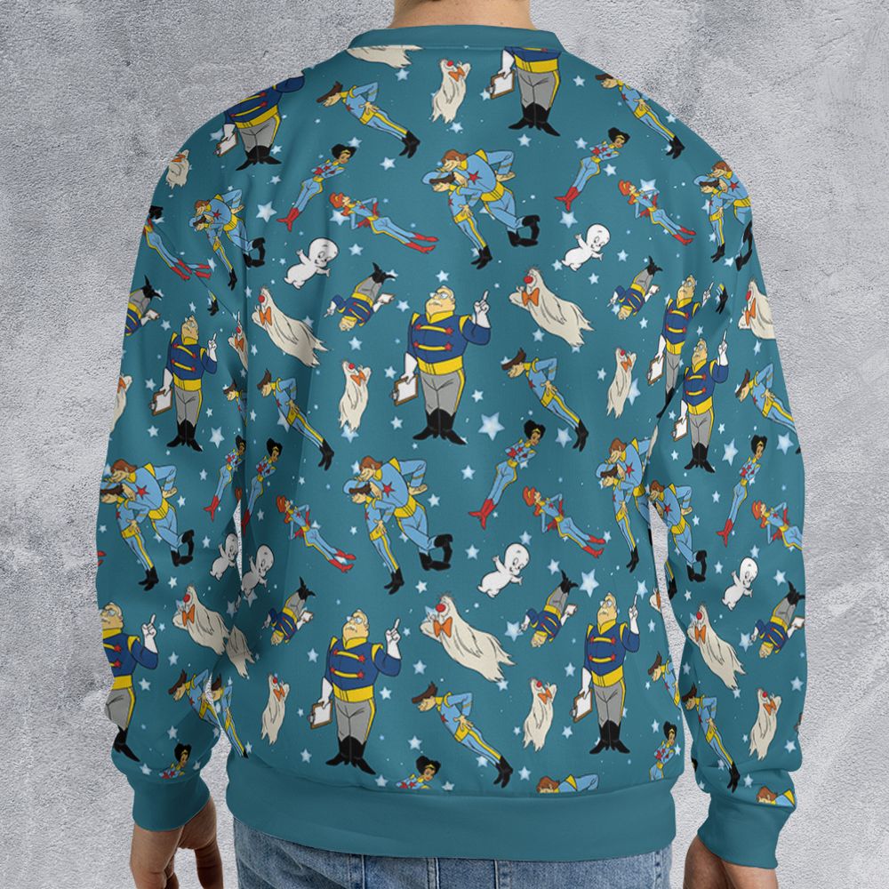 All-over Print Sweatshirt - 2KMF3VFZ -  - 2