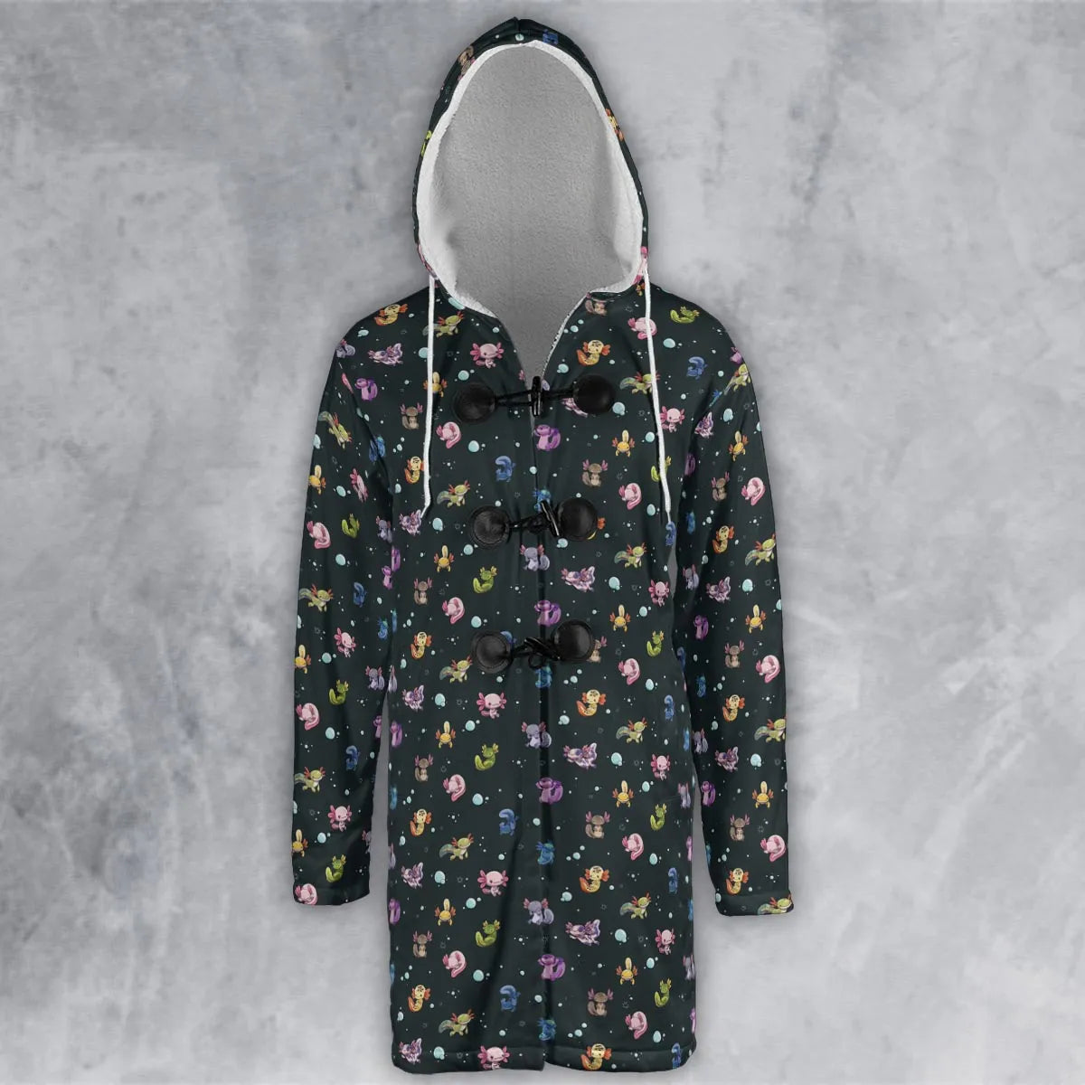 Hooded Cloak Coat - 6XYAULHU