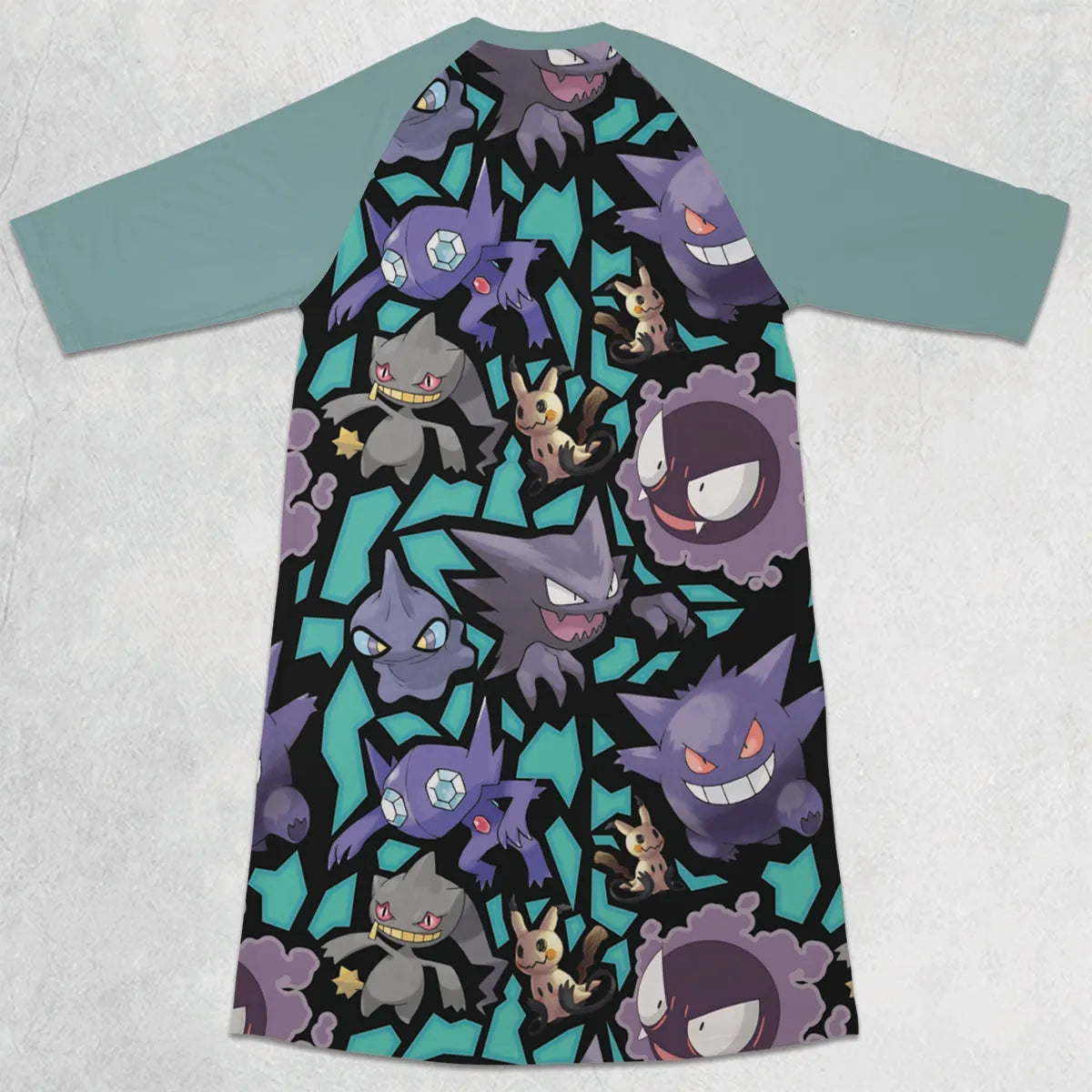 3/4 Sleeve Raglan Dress - 3PFN5GYC