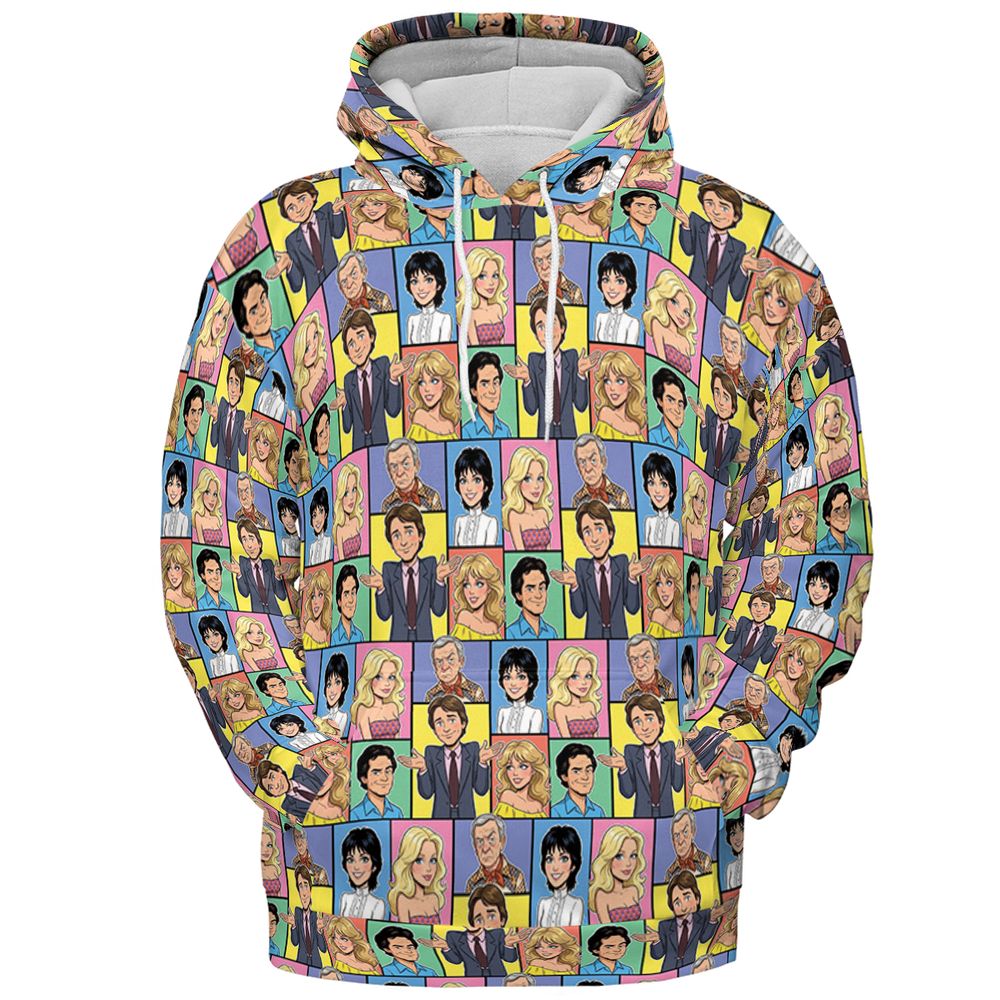 All-over Print Hoodie - SWT457DR -  - 2