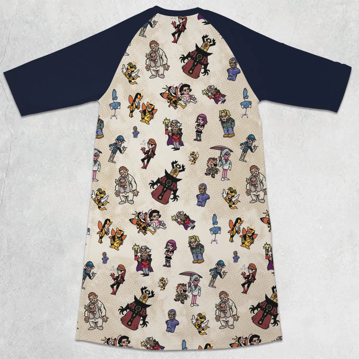 3/4 Sleeve Raglan Dress - PXNV8AWX