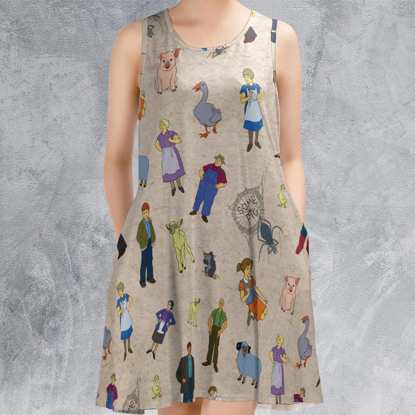 Sleeveless Dress - 7ZT6F12J