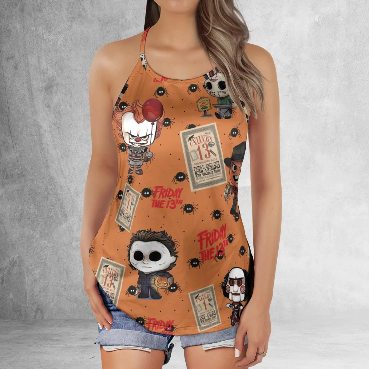 Criss Cross Tank Top - 9Z9C7T2A