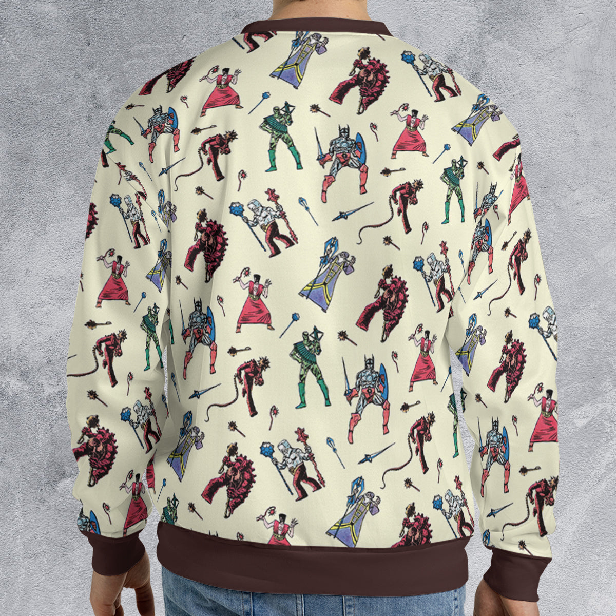 All-over Print Sweatshirt - S2C8PYP5