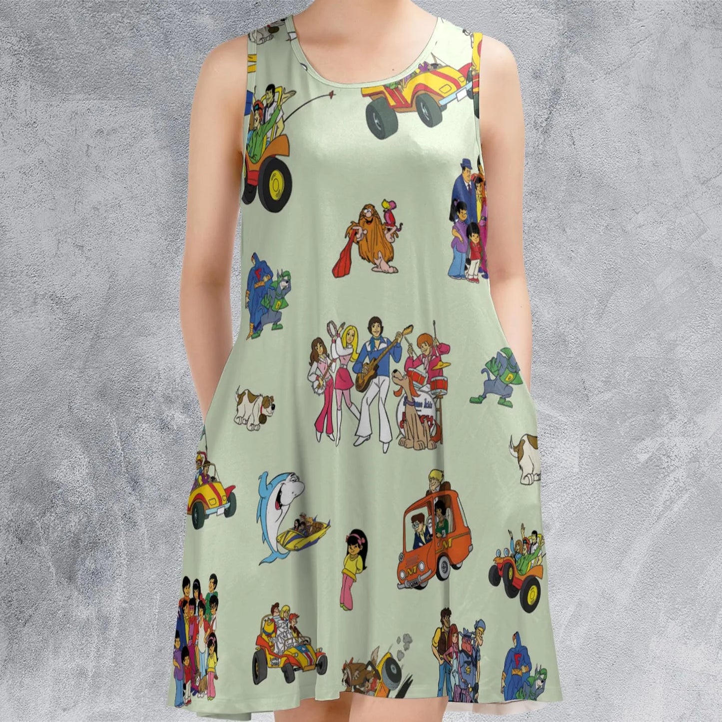 Sleeveless Dress - T3NDNCDZ