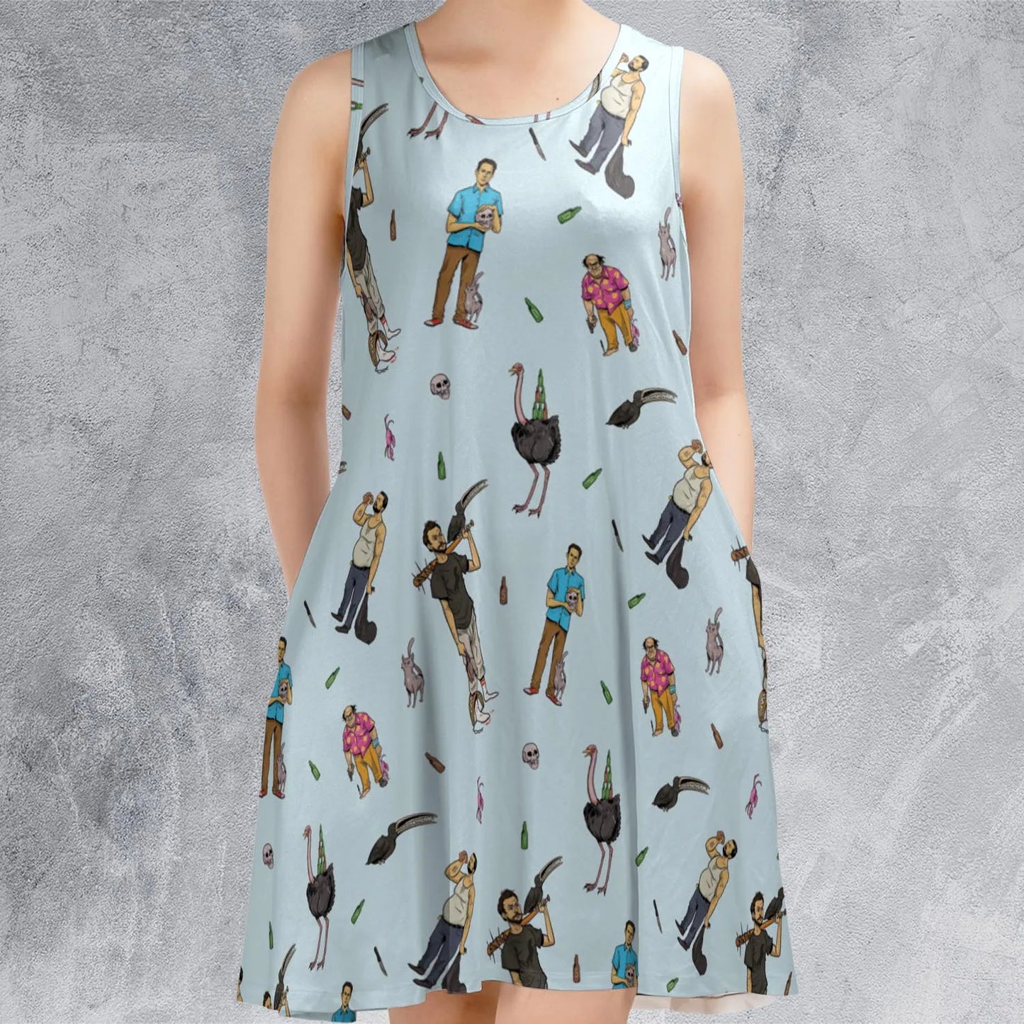 Sleeveless Dress - JM4Y8W1T