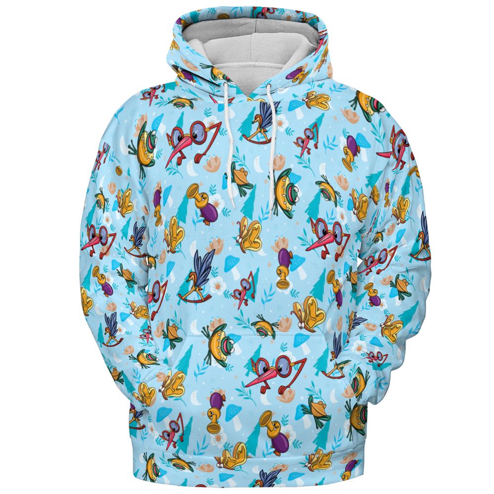 All-over Print Hoodie - 1GTZEMYN -  - 2