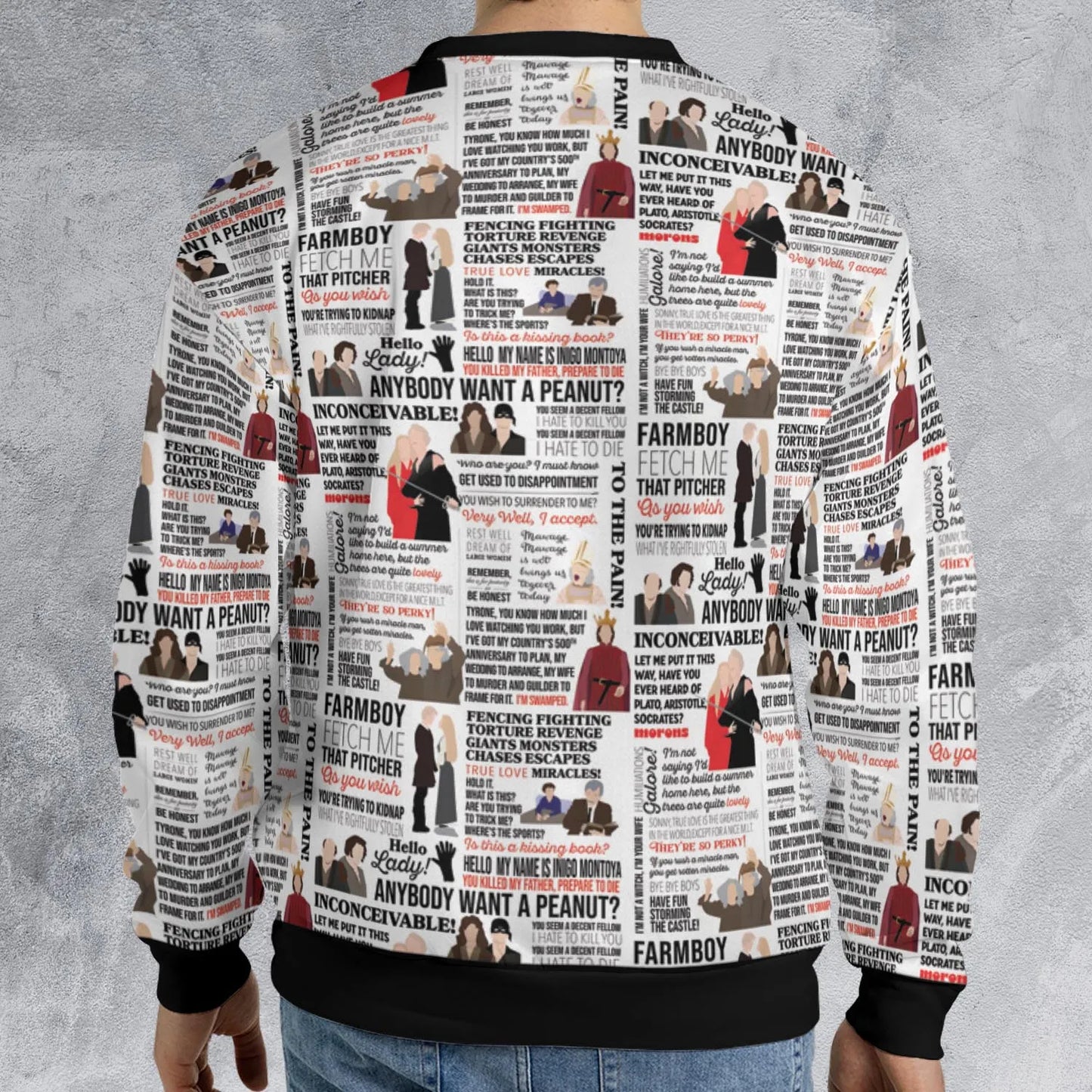 All-over Print Sweatshirt - 49G5MYXF