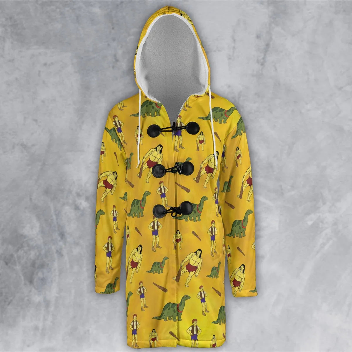 Hooded Cloak Coat - HSL1ERK3