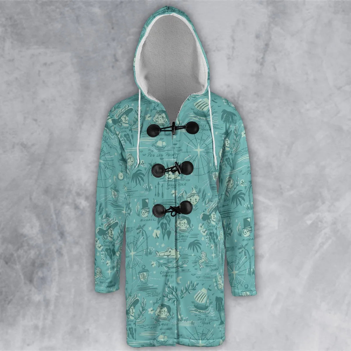 Hooded Cloak Coat - NN235RUB