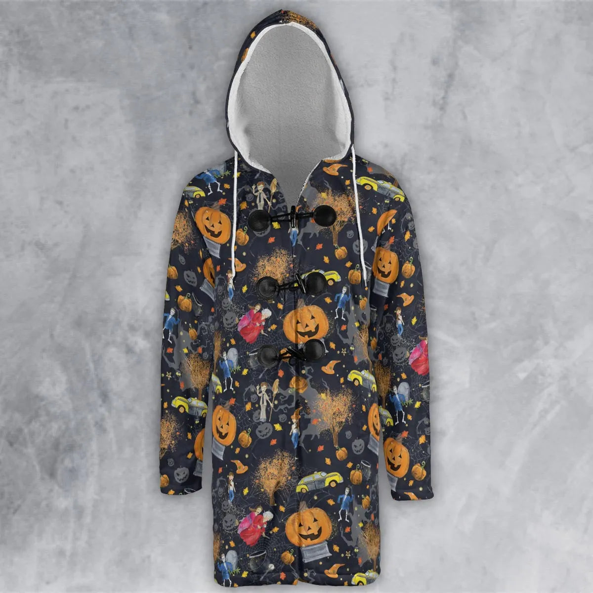 Hooded Cloak Coat - 4T4Y8276