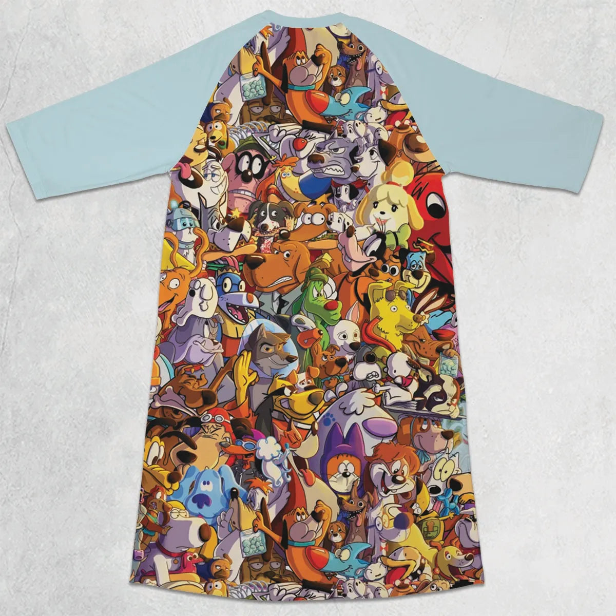 3/4 Sleeve Raglan Dress - ZA6VWQFC