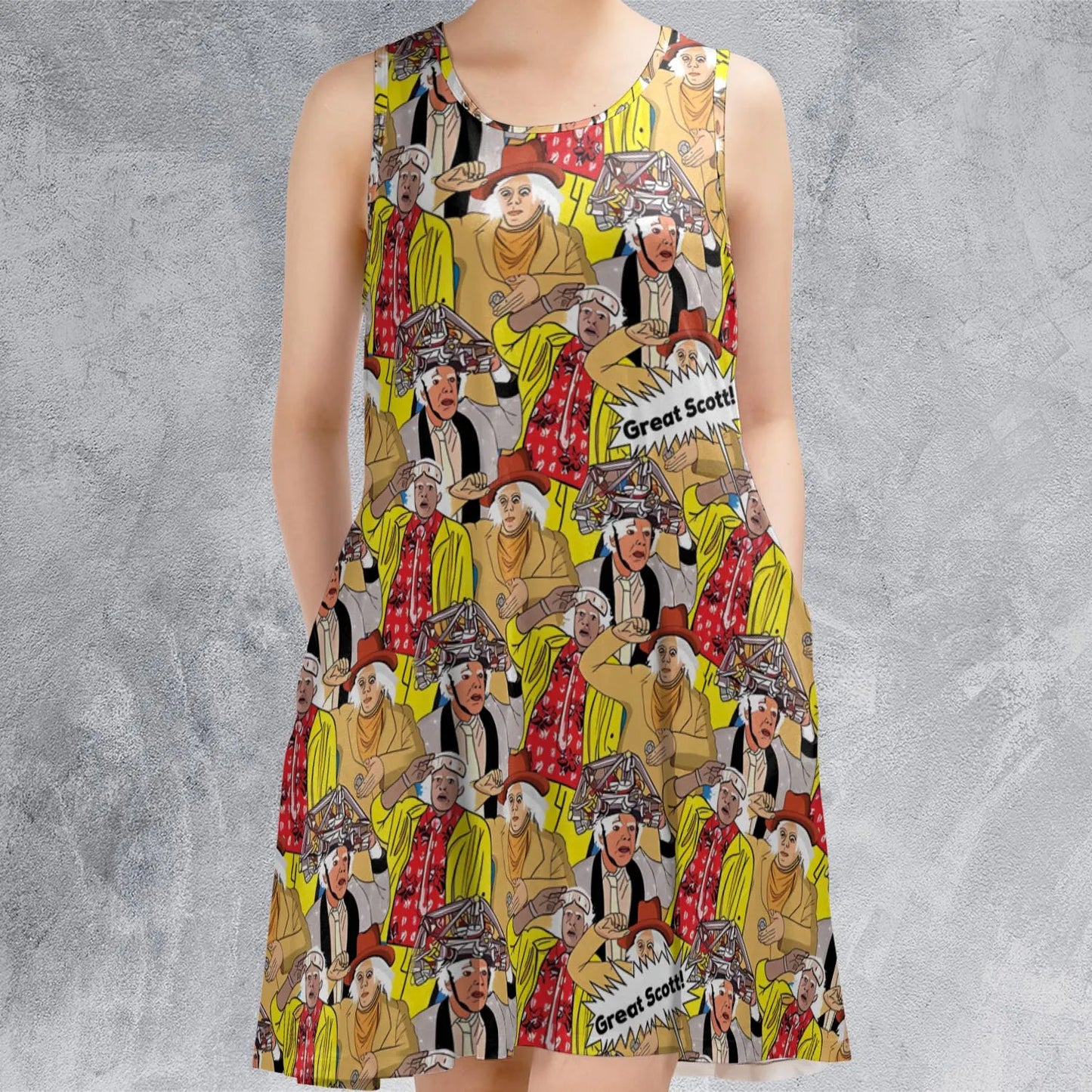 Sleeveless Dress - BJN67UEA