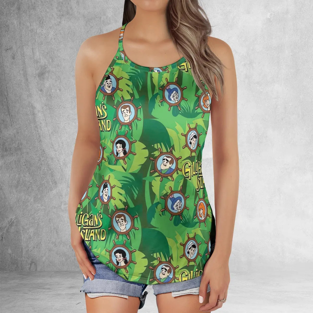 Criss Cross Tank Top - FC42LH2E