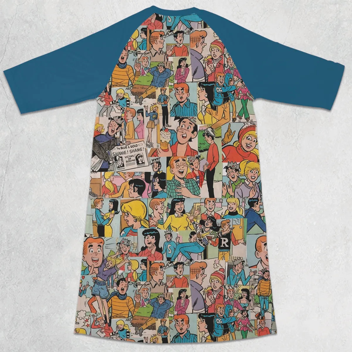 3/4 Sleeve Raglan Dress - P8MZA94F