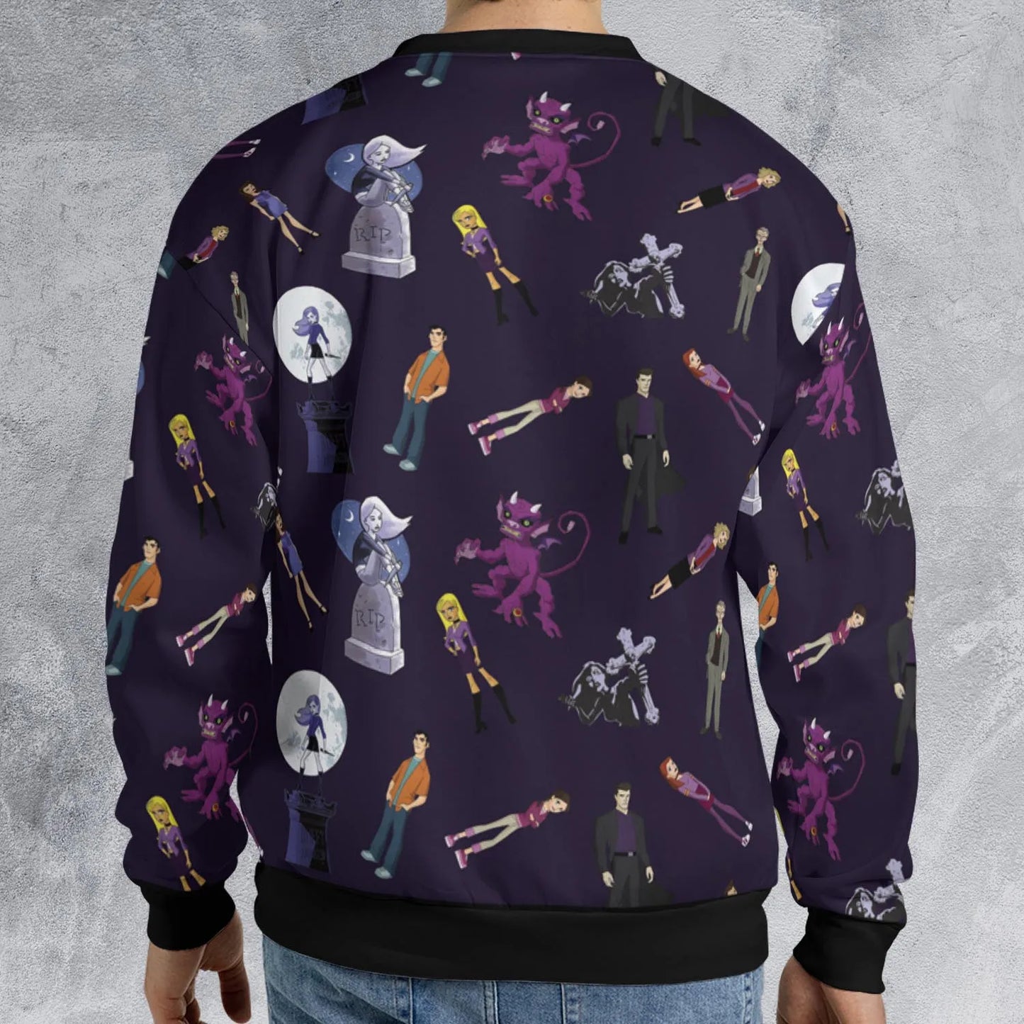 All-over Print Sweatshirt - VWEP9NW2