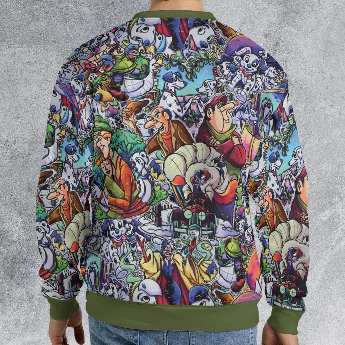 All-over Print Sweatshirt - DHU6ADE4