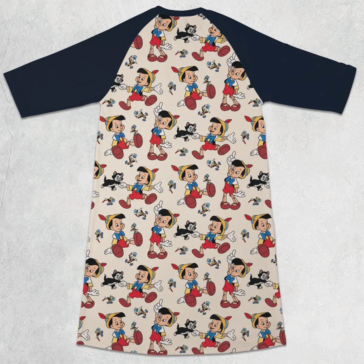 3/4 Sleeve Raglan Dress - TFKS1NGJ