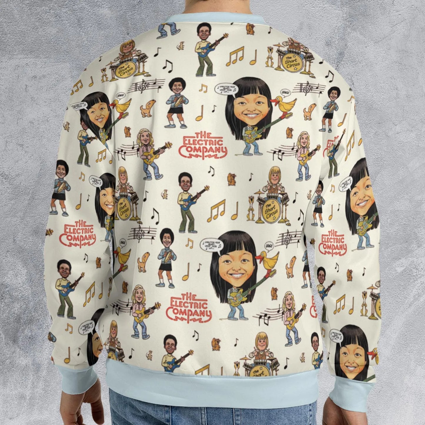 All-over Print Sweatshirt - 698PCS8Z