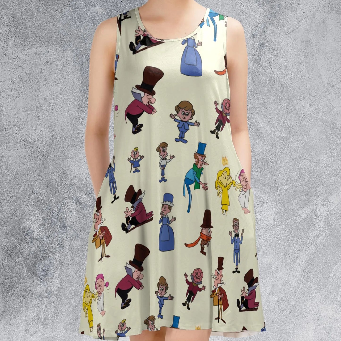 Sleeveless Dress - 2XFGND56
