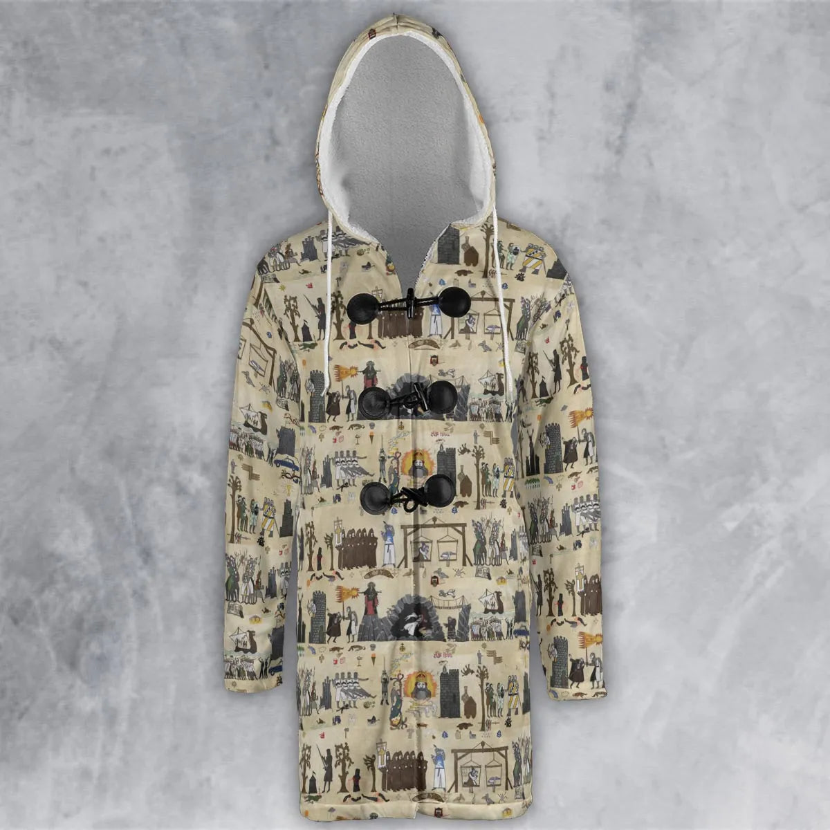 Hooded Cloak Coat - H8325YW7
