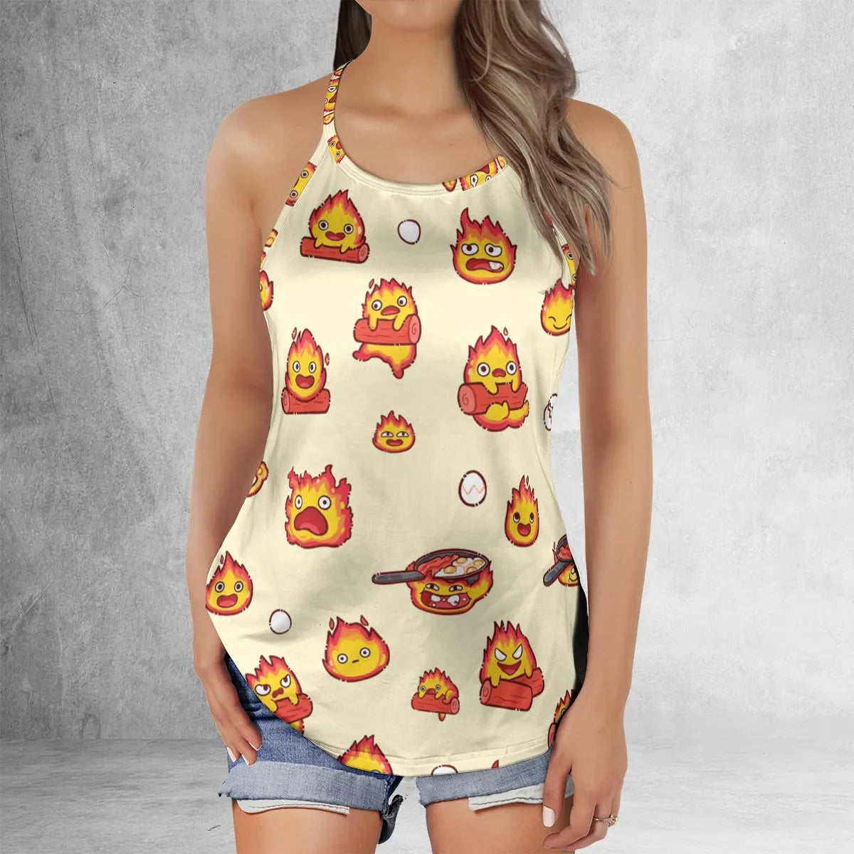 Criss Cross Tank Top - BZBSZD95