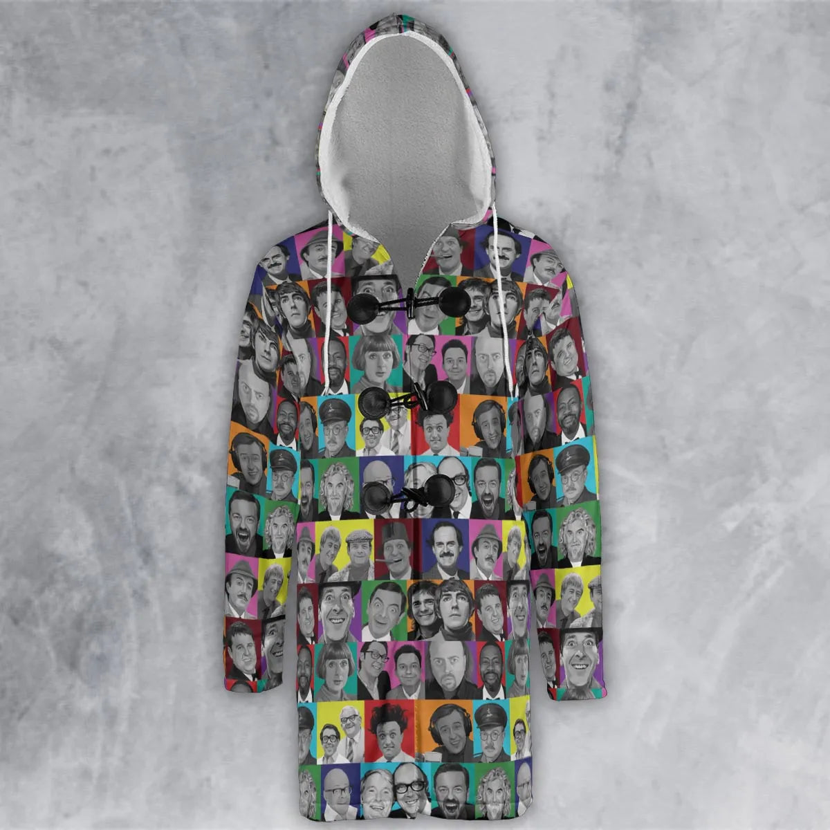 Hooded Cloak Coat - 3CK68HPB