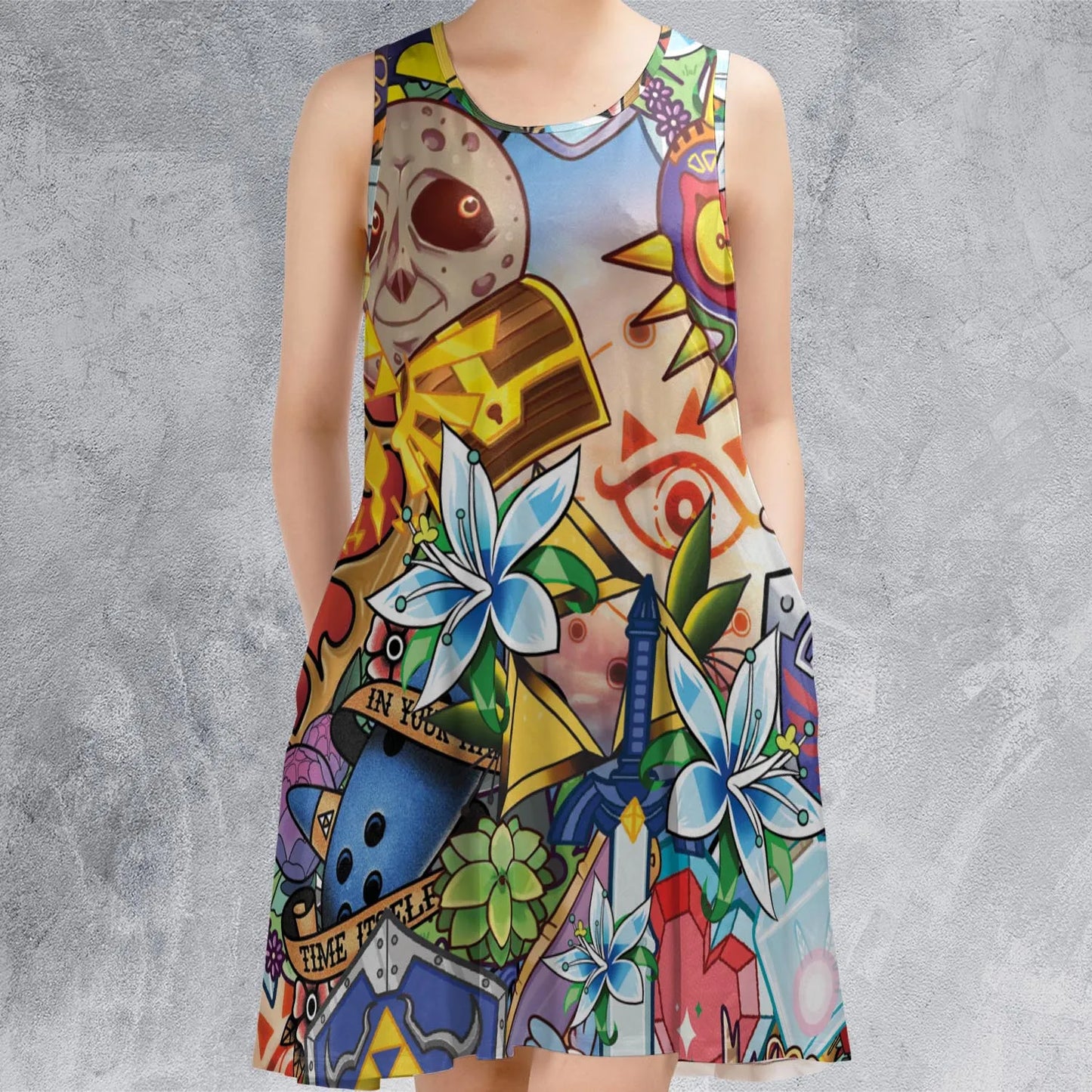 Sleeveless Dress - 7G82B4KF