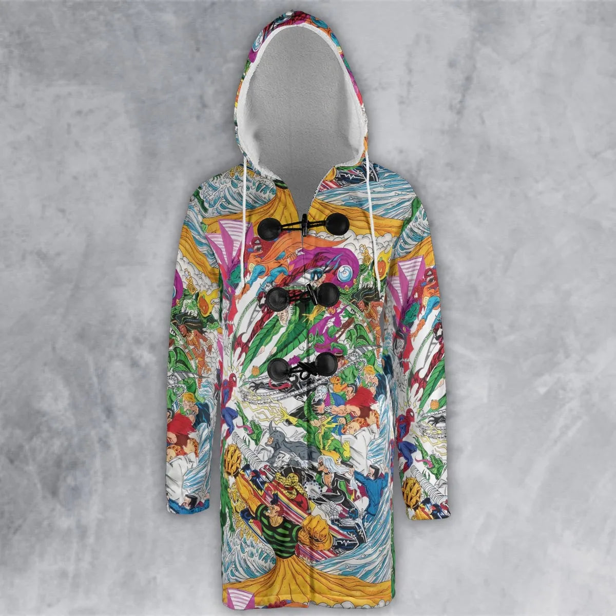 Hooded Cloak Coat - 6UJA7PD9